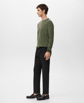 Men's Merino Wool Crew Neck Sweater