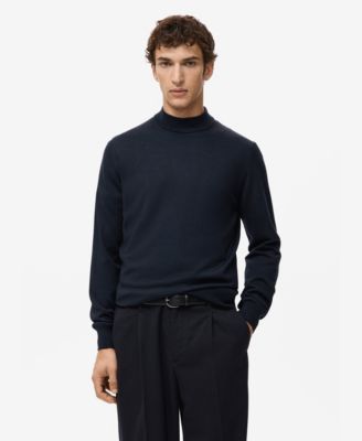 Men's Wool Turtleneck Sweater