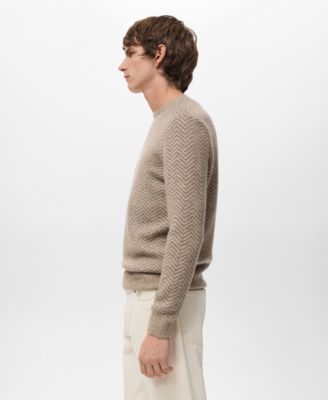 Men's Knit Striped Sweater