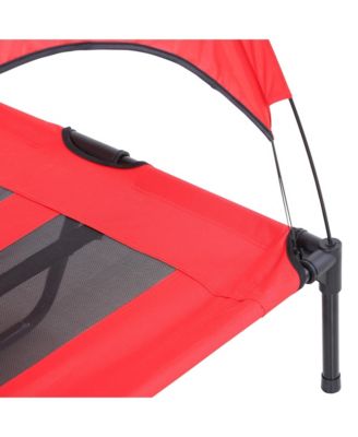 Elevated Pet Bed Dog Foldable Cot Tent Canopy Inst Shelter,