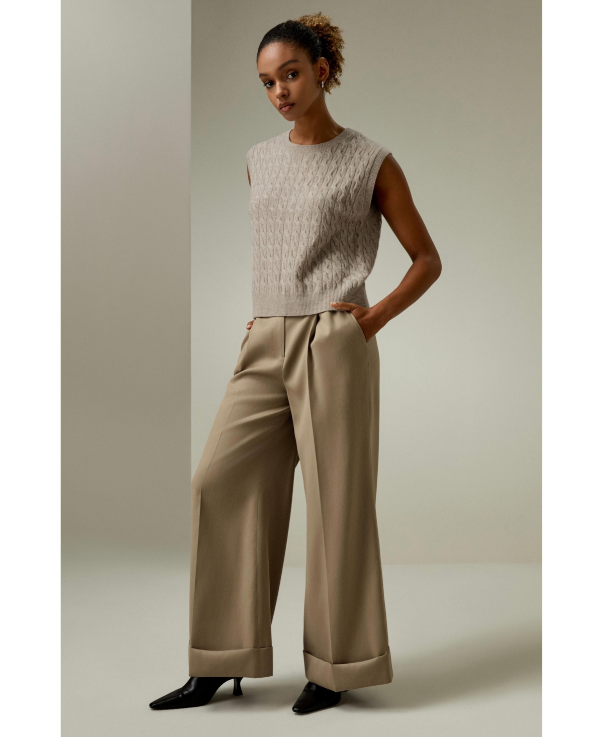 Lilysilk Women's Baby Cashmere Sweater Vest