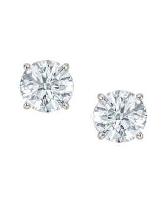 Lab-Grown Diamond Earrings (1-1/2 ct. t.w.) in Sterling Silver