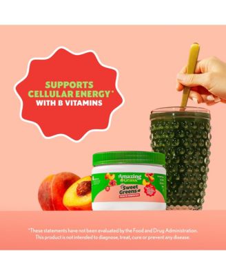 Sweet Greens Superfood Powder, Peach Hibiscus, 25 Servings