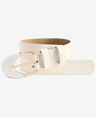 Two-Tone Buckle Belt