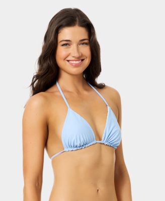 Women's Ditsy Wide Rib Reversible Triangle Swim Top