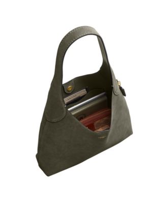 Brooklyn Medium Suede Shoulder Bag 28