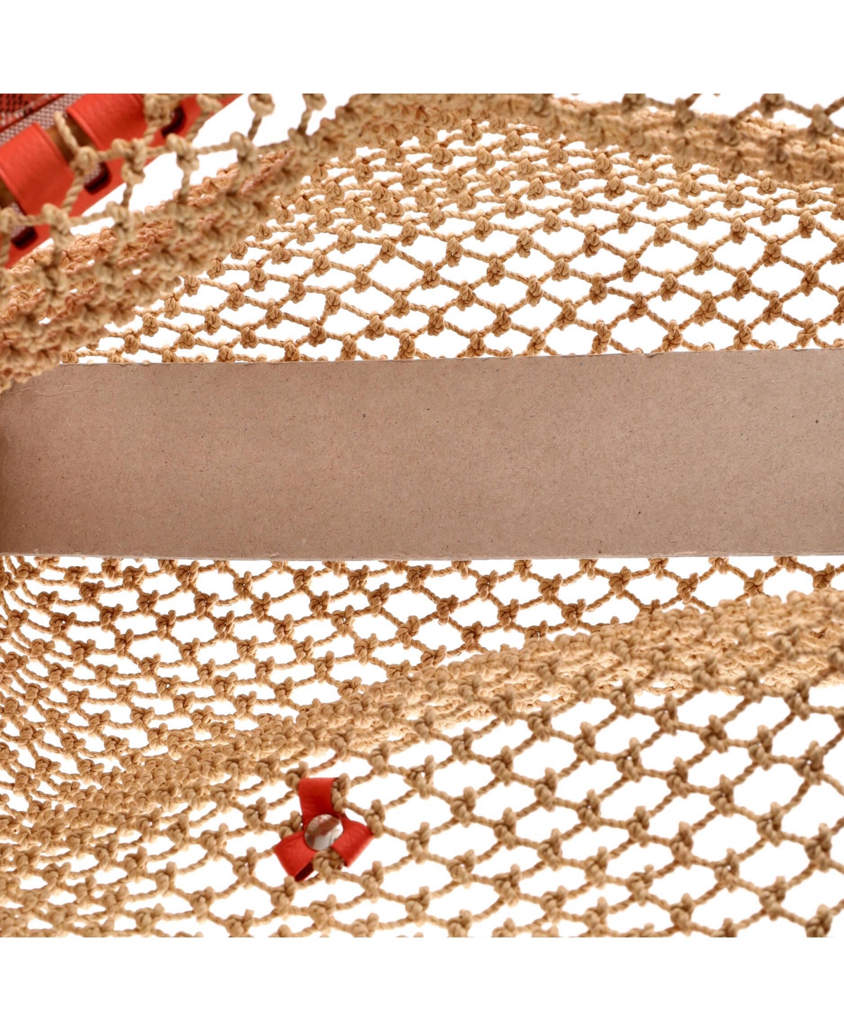 Pre-Owned Goyard Aligre Bag Raffia Net with Coated Canvas