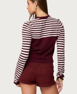 Women's Goni Stripey Knit Cardigan