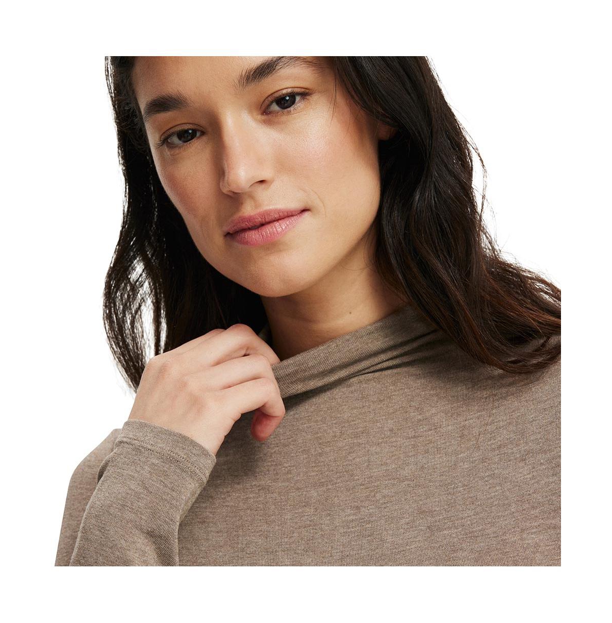 Cotton On Women's Base Layer Mock Neck Long Sleeve