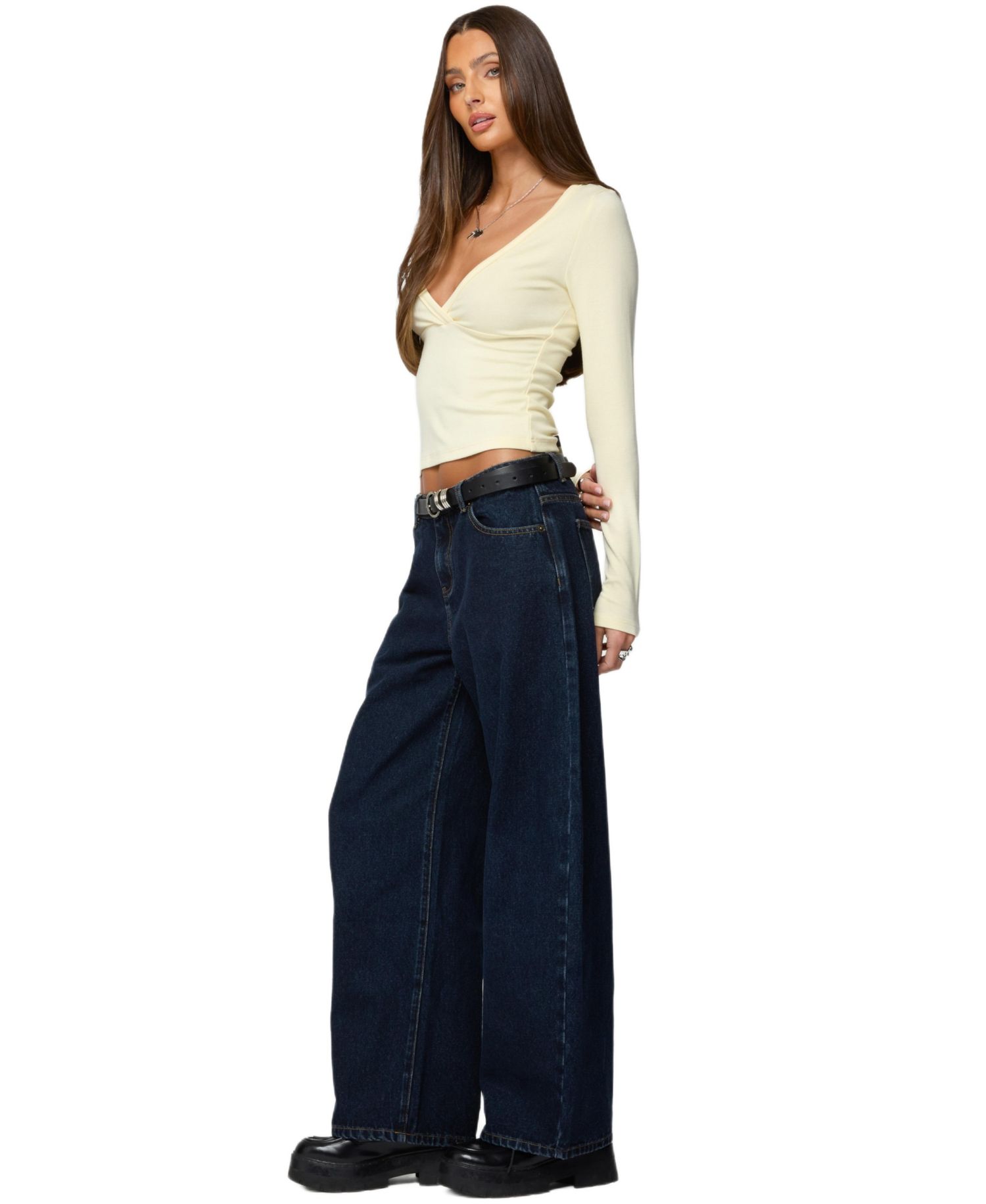 Women's Jillian Low Rise Oversized Barrel Jeans