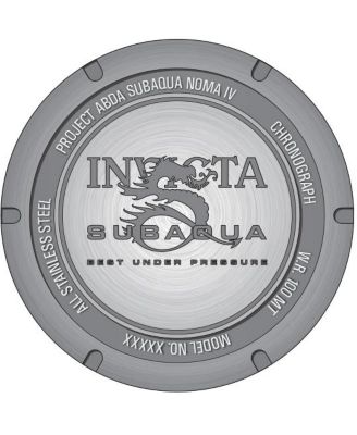 Men's 48195 Subaqua Quartz Chronograph Dial Watch