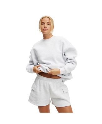 Women's Active Plush Crew Sweatshirt