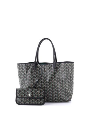 PM Saint Louis Tote Claire Voie Coated Canvas