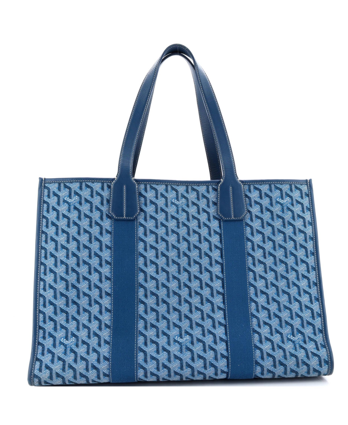 Pre-Owned Goyard Mm Villette Tote Coated Canvas