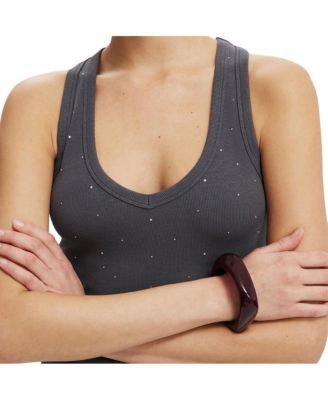 Women's Diamante Racer Back