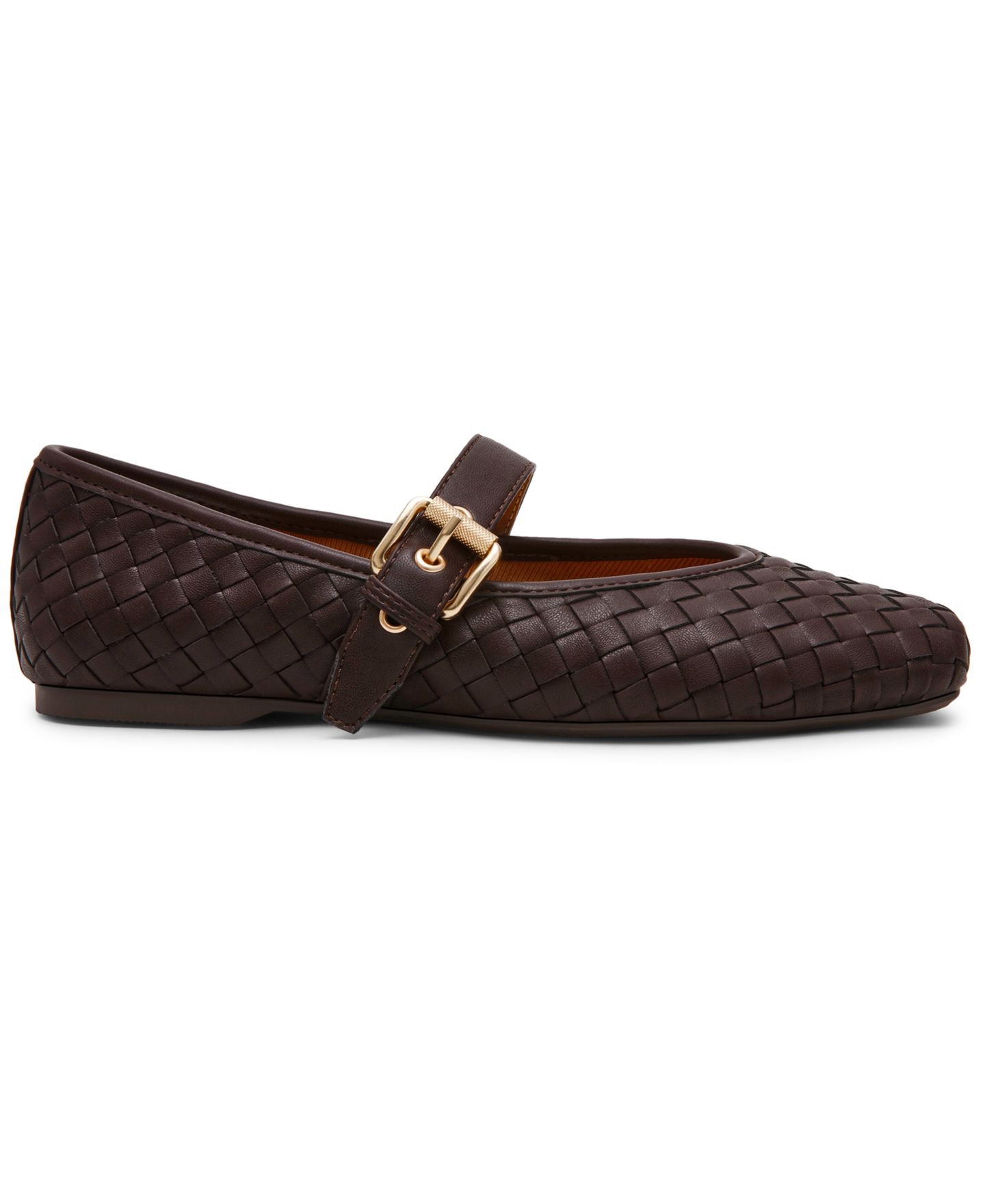 Женские балетки DV Dolce Vita Mulaney Woven Mary Jane Ballet Flats, цвет: Коричневый — фото 2