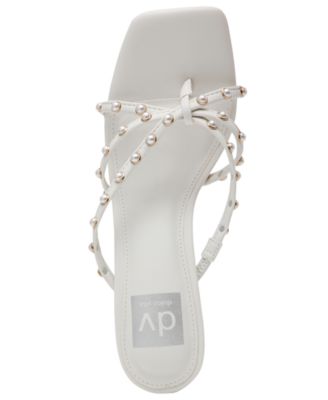 Women's Zini Studded Stiletto-Heel Dress Sandals