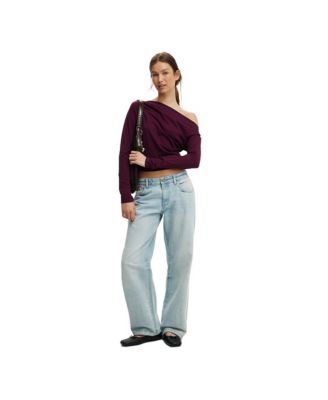 Women's Georgie Off Shoulder Long Sleeve