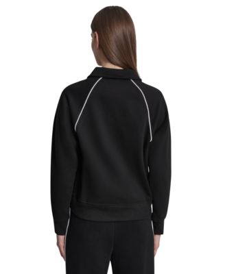 Women's HD Logo Piped Polo Sweatshirt