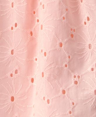 Baby Girls' Eyelet Short-Sleeve Dress