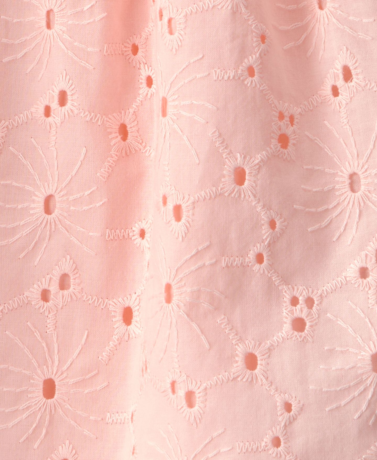 Платье Carter's Eyelet Short-Sleeve Dress для девочек-малышей, цвет: Розовый — фото 4