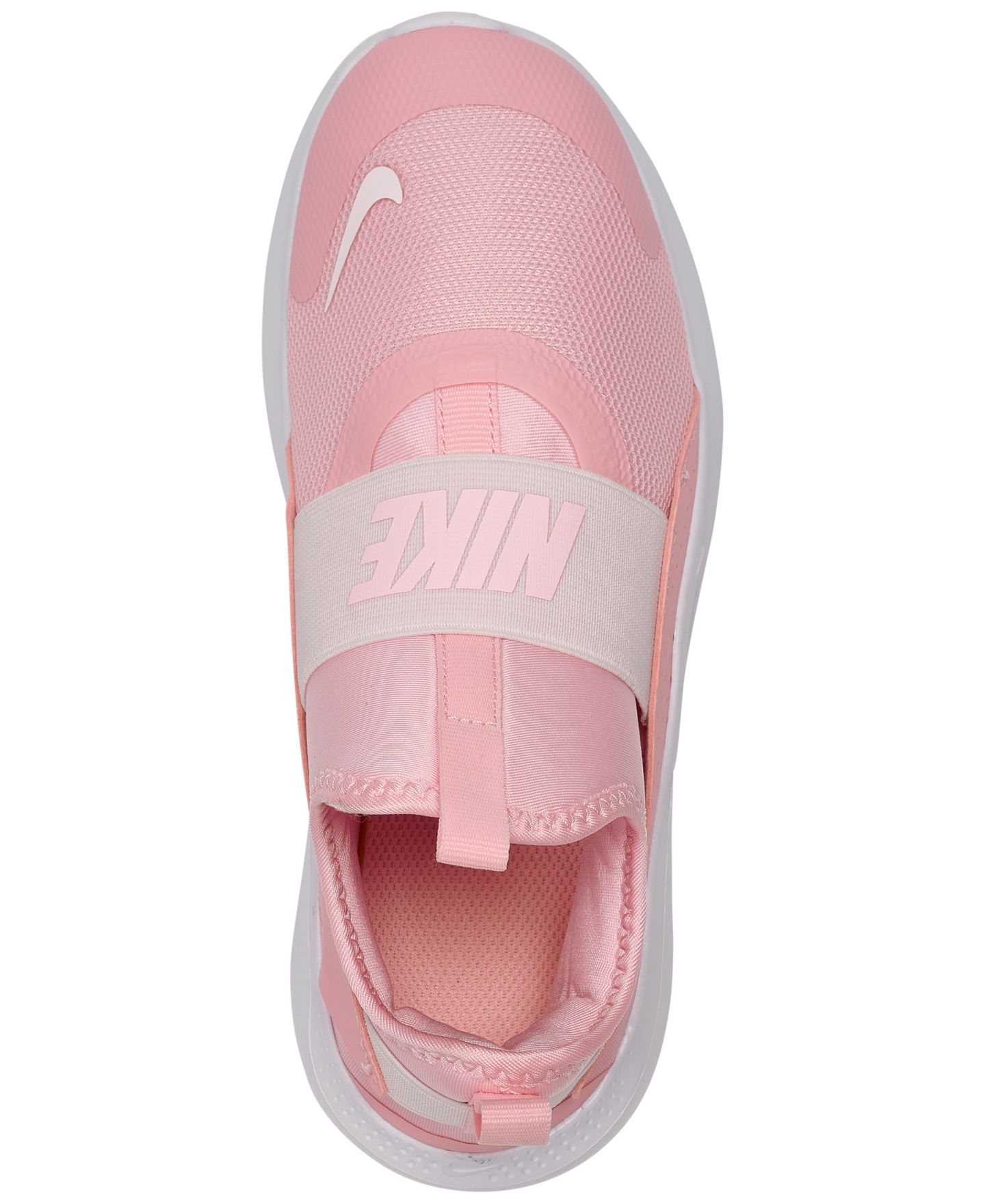 Детские беговые кроссовки-слипоны Nike Flex Runner 4, цвет: Розовый — фото 5