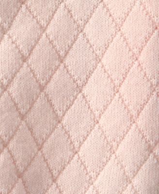 Baby Girls' Crewneck Cardigan and Floral Bubble Romper, 2-Piece Set