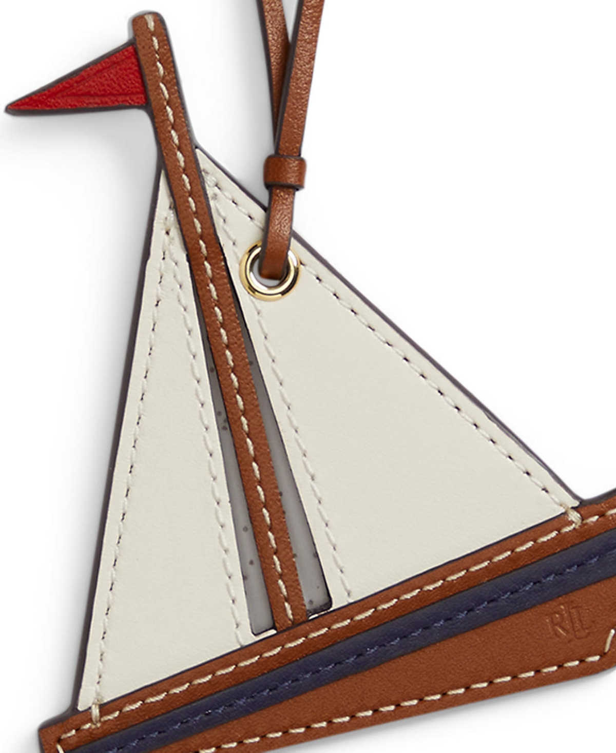 Lauren Ralph Lauren Color-Blocked Leather Sailboat Charms