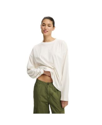 Women's Boxy Long Sleeve Top