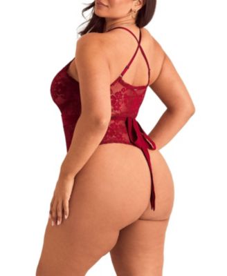 Plus Size Morgaine Bodysuit Lingerie