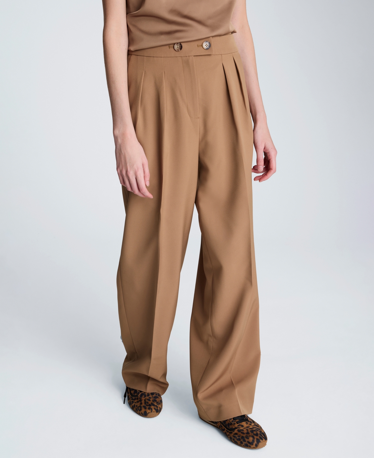 Kenneth Cole Women's Criss Cross Waist Pants