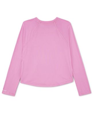 Girls' Graphic Long-Sleeve Rash Guard