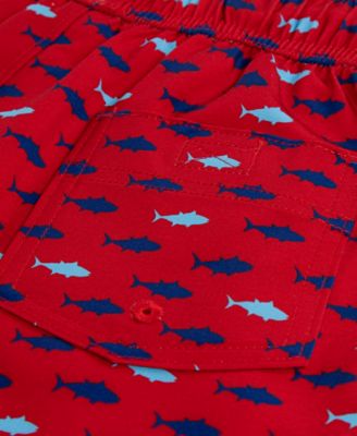 Boys' Printed Swim Trunks
