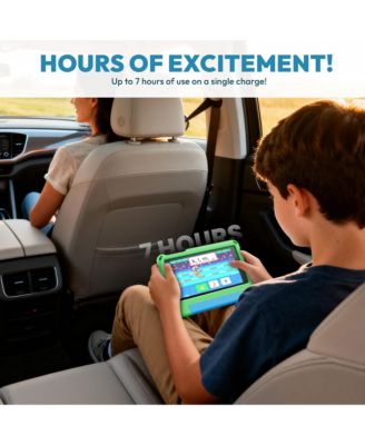7" A7 Educational Kids Tablet with Epic! and Lingokids 32GB with Parental Controls & Kid-Proof Case