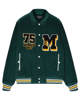 Men's Corduroy Varsity Jacket