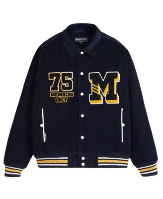 Men's Corduroy Varsity Jacket