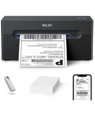 Bluetooth Thermal Label Printer, Wireless 4x6 Shipping Label Printer for Small Business, Support Android, iPhone and Windows, 1 pack