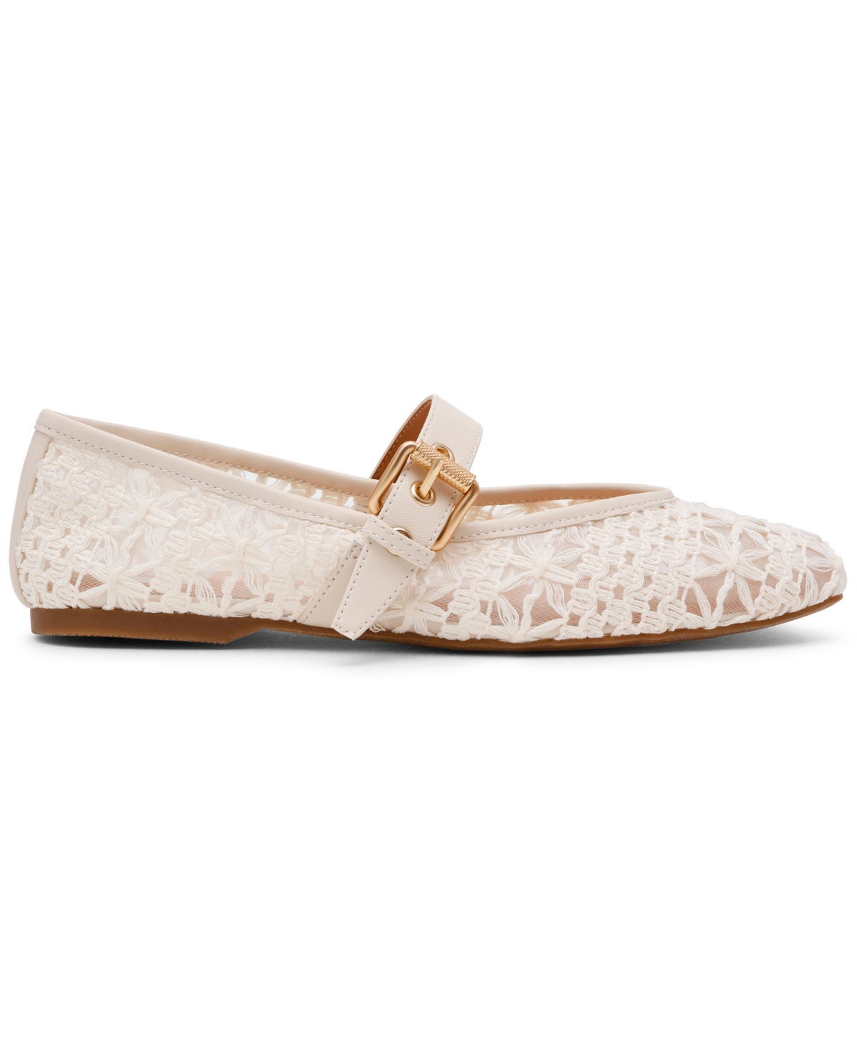 Dv Dolce Vita Women's Mulaney Mesh Buckle Mary Jane Flats