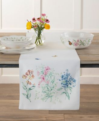 Butterfly Meadow Garden Runner, 14" x 72" 