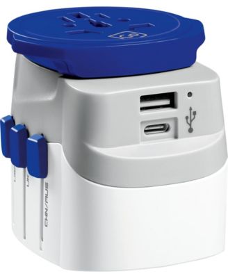 Worldwide USB-A and USB-C Travel Adaptor