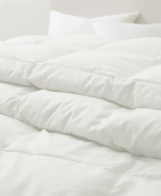 All Seasons Goose Down Feather Fiber Comforter, Twin