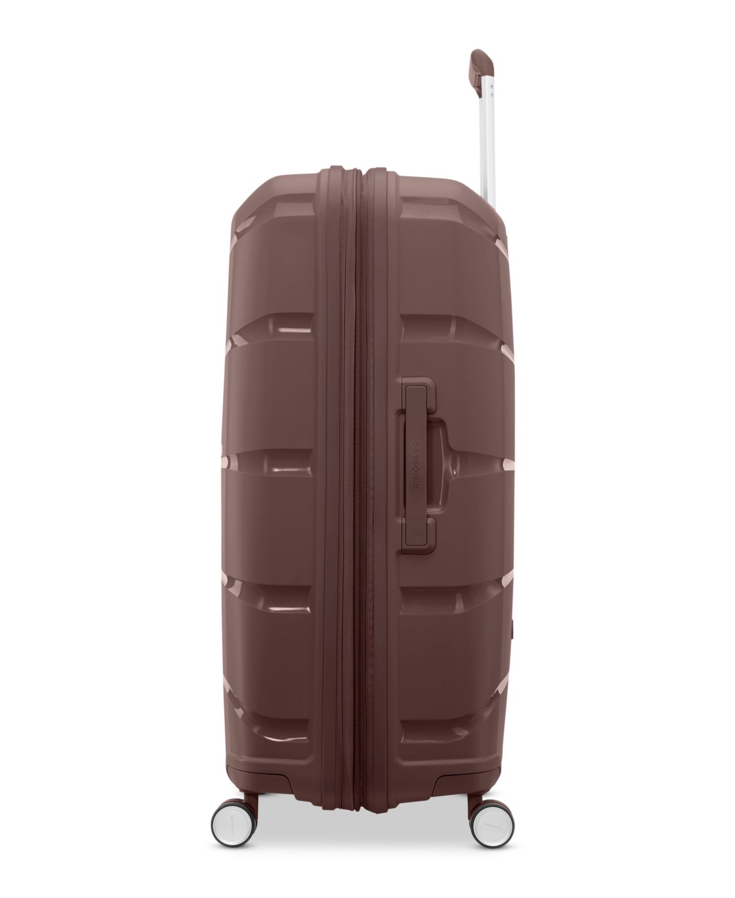 Чемодан Samsonite Outline Pro Large Check-In Spinner, цвет: Шоколадный розовато-лиловый — фото 7