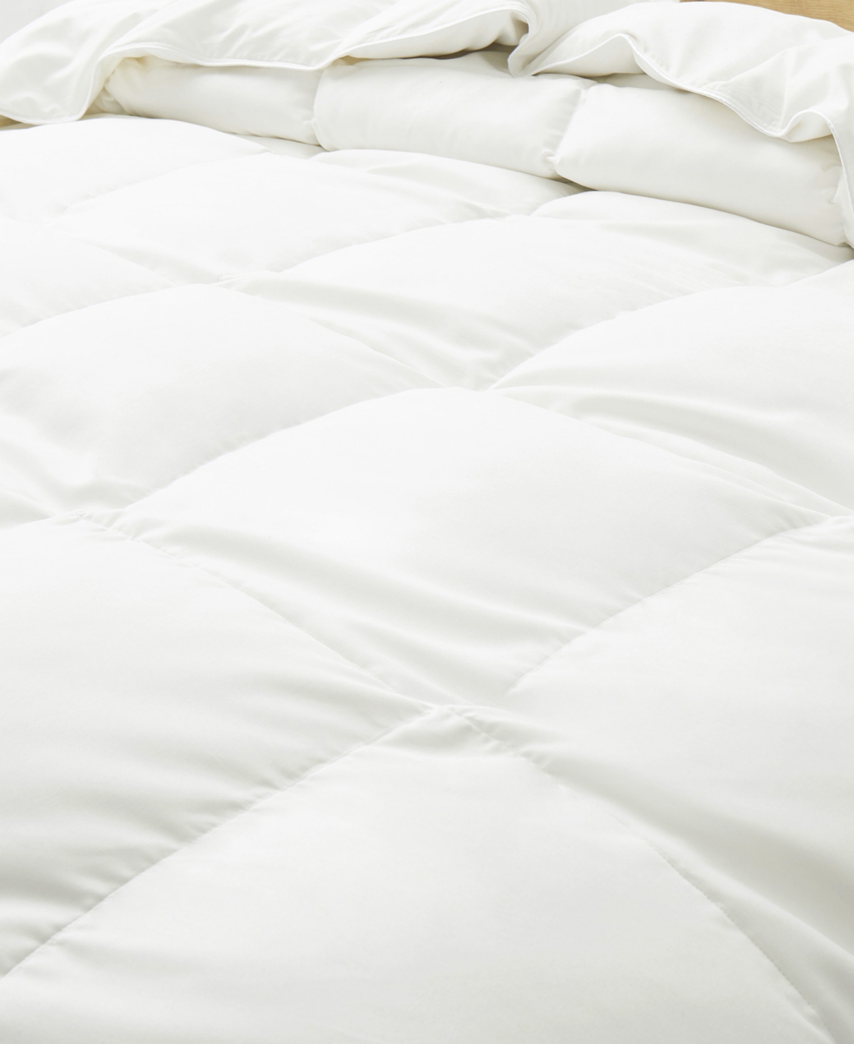 Unikome Goose Down Feather Fiber Comforter