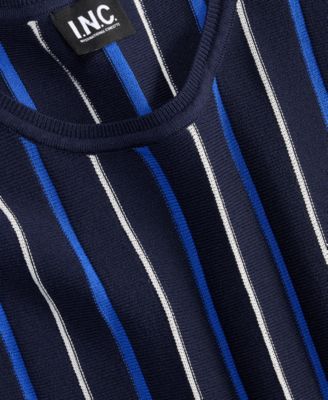 Women's Multi-Stripe Sleeveless Sweater