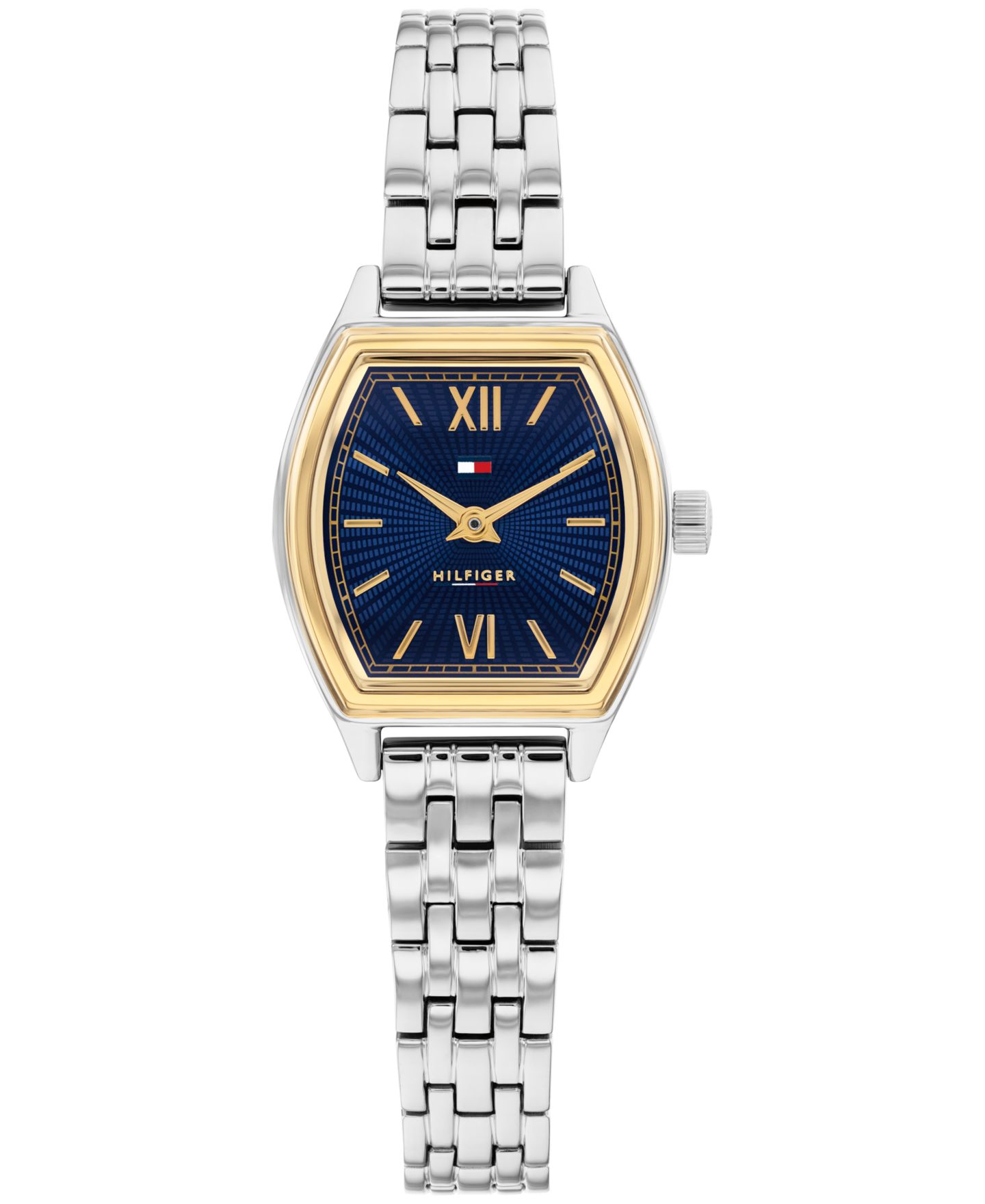 Женские часы Tommy Hilfiger Quartz Silver Tone Stainless Steel Bracelet Watch, 21.5 x 22mm — фото 1