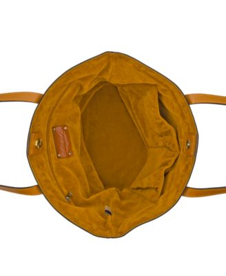 Marconia Small Straw Tote Bag with French Hydrangeas Scarf 