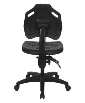 32.25" Metal Self Skinned Urethane Task Chair Seat
