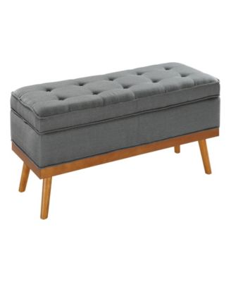 18.5" Fabric Katheryn Storage Bench
