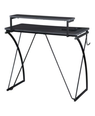 36" Wood Biome Battle Station Gaming Desk