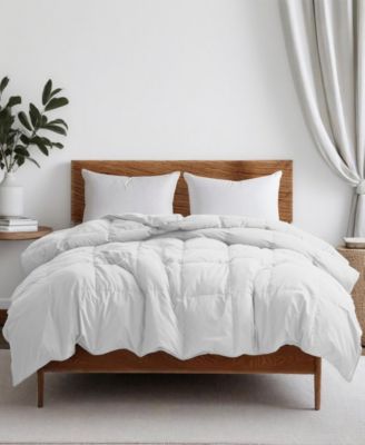 All Season Ultra Soft Goose Down Fiber Comforter, King